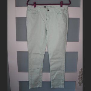 Mossimo Supply Co. Light Green Skinny Jeans